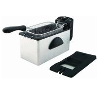 Comelec FR 3071 friggitrice Singolo 3 L Indipendente 2000 W Nero, Bianco