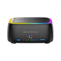 Conceptronic DONN36B docking station per unità di archiviazione USB 3.2 Gen 1 (3.1 Gen 1) Type-C Nero, vedi immagine 6 di 10