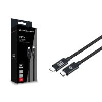Conceptronic ETTA04B12 cavo USB USB4 Gen 3x2 1,2 m USB C Nero, vedi immagine 3 di 4