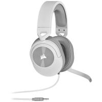Corsair HS55 STEREO Auricolare Cablato A Padiglione Gaming Bianco
