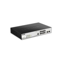 D-Link DGS-1210-10P Gestito L2 Gigabit Ethernet (10/100/1000) Supporto Power over Ethernet (PoE) 1U Nero