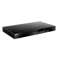 D-Link DMS-1100-10TP switch di rete Gestito L2 2.5G Ethernet (100/1000/2500) Supporto Power over Ethernet (PoE) 1U Nero