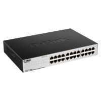 D-Link GO-SW-24G switch di rete Non gestito Gigabit Ethernet (10/100/1000) Nero