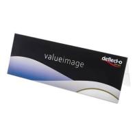 Deflecto 778601 targa con il nome PVC Rettangolo