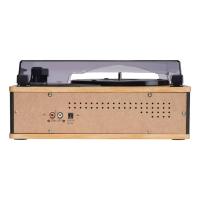Denver VPB-262LW Giradischi con trasmissione a cinghia Nero, Legno Manuale, vedi immagine 5 di 26