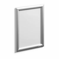 Durable 479623 placchetta da muro 192 x 279 mm Rettangolo Argento Alluminio