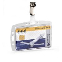 Durable 800519 badge e porta badge Acrilico 25 pz