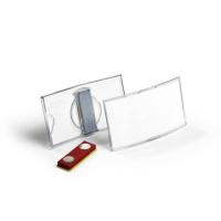 Durable 812319 badge e porta badge Acrilico 25 pz