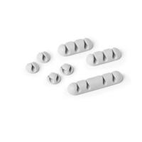 Durable Cavoline Clip Mix Scrivania Supporto per cavo Grigio