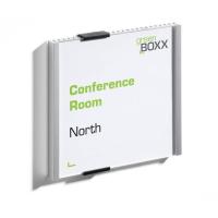 Durable INFO SIGN Supporto per segnale 15 x 15cm Acrilico, Alluminio Argento