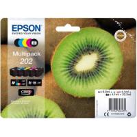 Epson Kiwi 202 Multipack cartuccia d'inchiostro 5 colori (PBK/BK/C/Y/M)