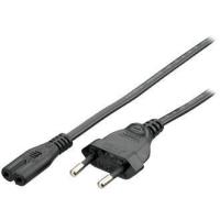 Equip 112160 1.8m Accoppiatore C7 CEE7/16 Nero cavo di alimentazione