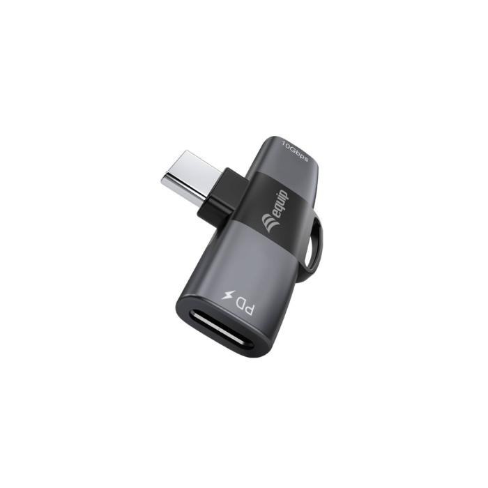 Equip 133479 adattatore per inversione del genere dei cavi USB-C 2 x USB-C Grigio — immagine 7 di 8