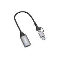 Equip 133498 adattatore grafico USB 1920 x 1080 Pixel Grigio, vedi immagine 2 di 6