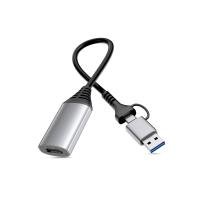 Equip 133498 adattatore grafico USB 1920 x 1080 Pixel Grigio