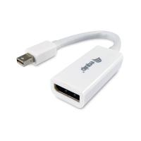 Equip Adattatore da Mini DisplayPort a DisplayPort, colore bianco