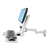Ergotron 200 Series Combo Arm 61 cm (24'') Parete Bianco