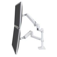 Ergotron LX Series 45-492-216 Supporti a parete per TV 61 cm (24'') Scrivania Bianco