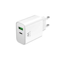 Ewent EW1325_R1 Caricabatterie per dispositivi mobili Universale Bianco AC Ricarica rapida Interno