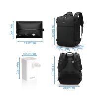 Ewent EW2540 zaino Zaino casual Nero Oxford, Poliestere, Cloruro di polivinile (PVC), vedi immagine 6 di 6