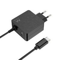 Ewent EW3979 Caricabatterie per dispositivi mobili Computer portatile Nero AC Ricarica rapida Interno
