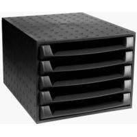 Exacompta 221014D cassettiera ufficio Nero