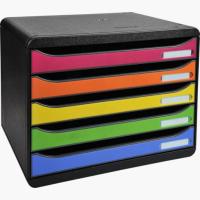 Exacompta 308798D cassettiera ufficio Nero