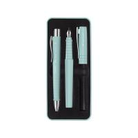 Faber-Castell Poly Ball Set Nero, Azzurro 3 pz