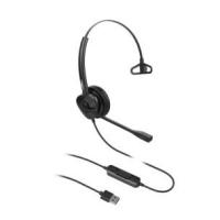 Fanvil HT301-U cuffia e auricolare Cablato A Padiglione Ufficio USB tipo A Nero