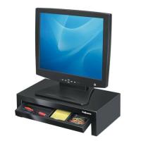 Fellowes Designer Suites 53,3 cm (21'') Scrivania Nero, Perlato