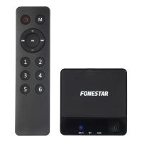 Fonestar FONCAST streamer audio digitale Collegamento ethernet LAN Wi-Fi Nero