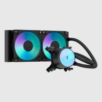 Fractal Design Radius 240 RGB Black Processore Raffreddatore di liquidi tutto in uno 12 cm Nero 1 pz