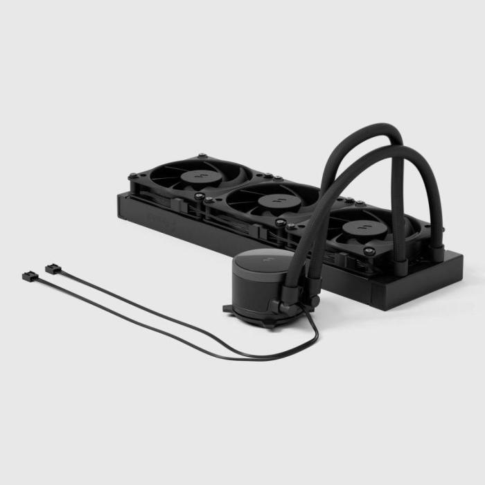 Fractal Design Radius 360 Black Processore Raffreddatore di liquidi tutto in uno 12 cm Nero 1 pz — immagine 4 di 10