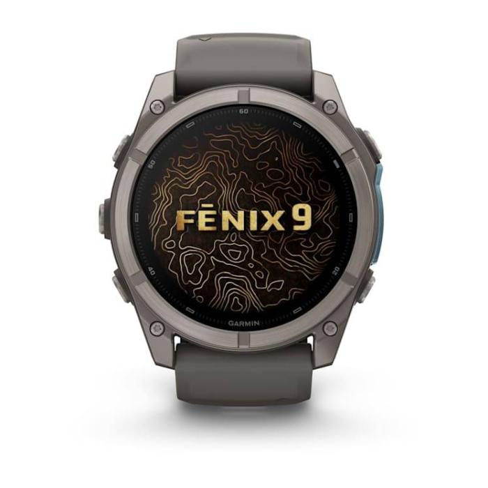 Garmin fēnix 9 3,56 cm (1.4'') AMOLED 51 mm Digitale 454 x 454 Pixel Touch screen Titanio Wi-Fi GPS (satellitare) — immagine 2 di 26