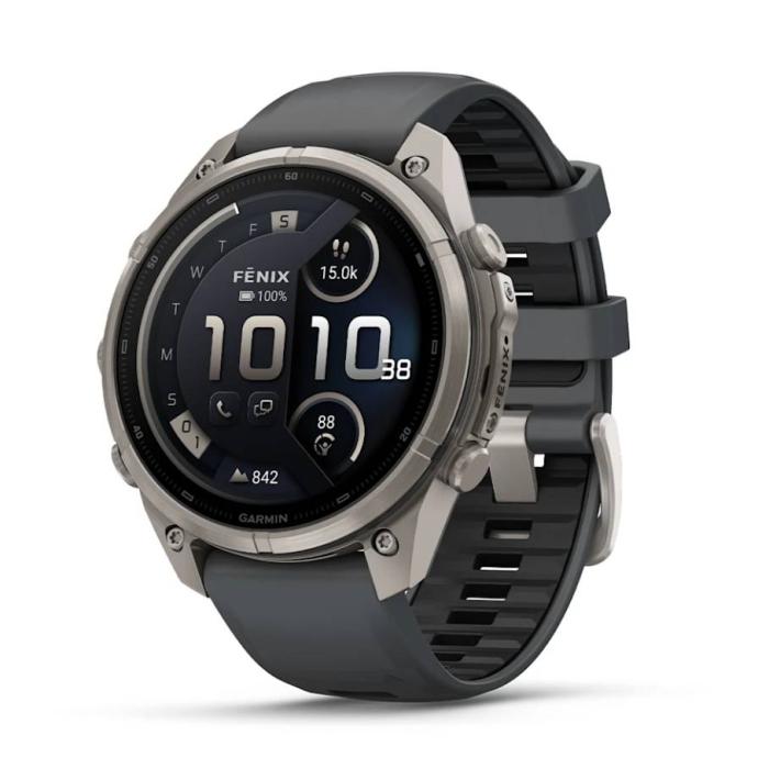 Garmin fēnix 9 Pro 3,56 cm (1.4'') AMOLED 47 mm Digitale 454 x 454 Pixel Touch screen 4G Titanio Wi-Fi GPS (satellitare) — immagine 12 di 22