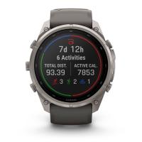 Garmin fēnix 9 Pro 3,56 cm (1.4'') AMOLED 47 mm Digitale 454 x 454 Pixel Touch screen 4G Titanio Wi-Fi GPS (satellitare), vedi immagine 8 di 22