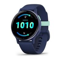 Garmin Vivoactive 5 3,05 cm (1.2'') AMOLED 42 mm Digitale 390 x 390 Pixel Touch screen Blu Wi-Fi GPS (satellitare)