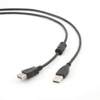 Gembird 1.8m USB 2.0 A M/FM cavo USB 1,8 m USB A Nero