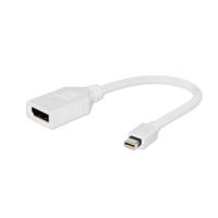 Gembird A-mDPM-DPF-001-W DisplayPort Mini DisplayPort Bianco cavo di interfaccia e adattatore