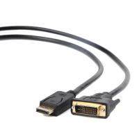 Gembird CC-DPM-DVIM-6 cavo e adattatore video 1,8 m DisplayPort DVI Nero