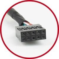 Gembird Dual USB Receptacles on bracket