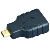 Gembird HDMI(F)-microHDMI(M) Nero