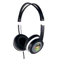 Gembird MHP-JR-BK cuffia e auricolare Cuffie Cablato A Padiglione MUSICA Nero
