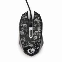 Gembird MUS-6B-GRAFIX-01 mouse Ufficio Mano destra USB tipo A Ottico 3600 DPI