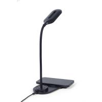 Gembird TA-WPC10-LED-01 Caricabatterie per dispositivi mobili Smartphone Nero dC Carica wireless Interno