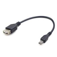 Gembird USB A - Micro-USB B, 0.15m cavo USB USB 2.0 0,15 m Nero