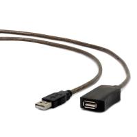 Gembird USB A/USB A M/F 10m cavo USB USB 2.0 Nero