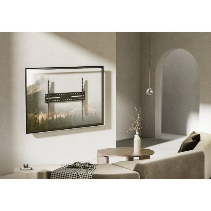 Gembird WM-100F-01 Supporto TV a parete 2,54 m (100'') Nero — immagine 10 di 20
