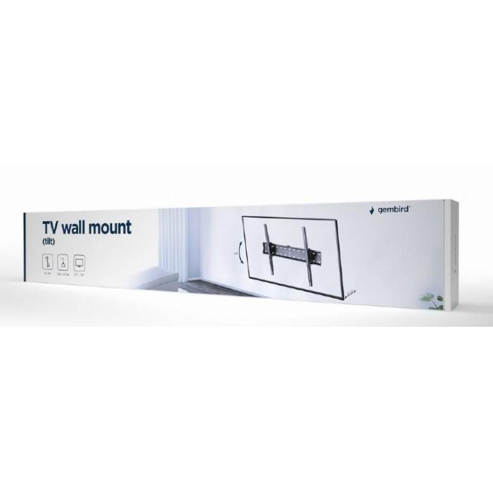 Gembird WM-70T-02 Supporto TV a parete 177,8 cm (70'') Nero — immagine 2 di 2