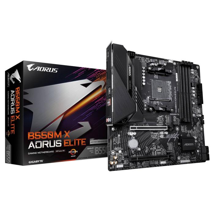 GIGABYTE B550M X AORUS ELITE Scheda Madre — immagine 5 di 8